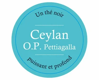 Tè Nero Ceylon OP Pettiagalla Professionale - 1 kg - COMPTOIR FRANÇAIS DU THÉ