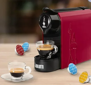 Macchina a capsule CF90 GIOIA rossa + Offerta regalo - BIALETTI