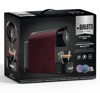 Macchina a capsule CF90 GIOIA rossa + Offerta regalo - BIALETTI