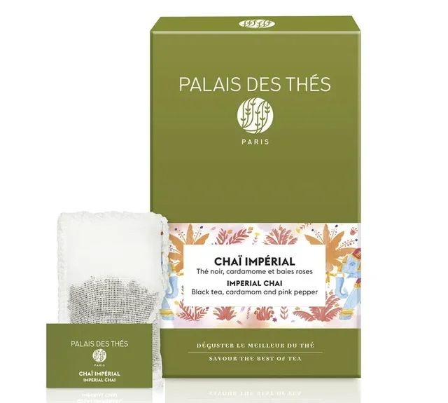 Schwarzer Chai-Tee „Impérial“ – 20 Teebeutel – PALAIS DES THÉS