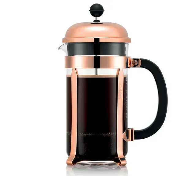 Cafetière à piston Chambord cuivre - 8 tasses/ 1 L - BODUM