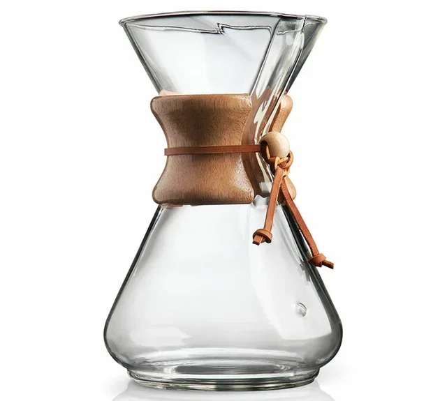 Chemex 10-Cup Glass Pour-Over Coffee Maker