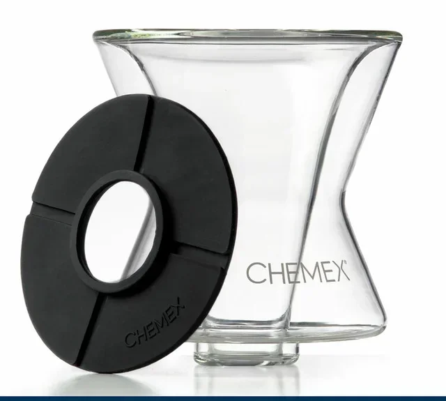 CHEMEX Funnex Dripper 1-3 Cups, Double-Walled Borosilicate Glass