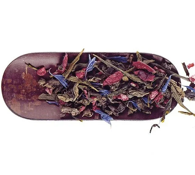 Cherry Chérie - Tè Oolong e Verde Sfuso 100g - COMPTOIR FRANÇAIS DU THÉ