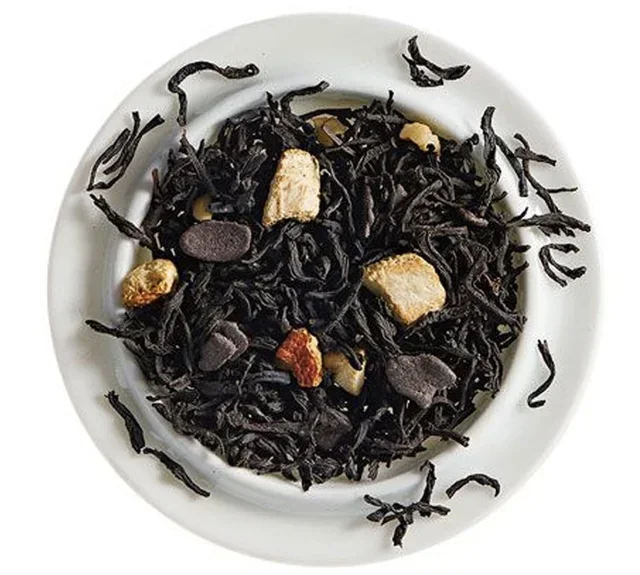 Chocolate-Infused Black Tea - Loose Leaf 100g - COMPTOIR FRANÇAIS DU THÉ