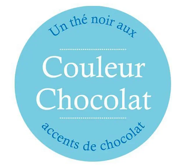 Chocolate-Infused Black Tea - Loose Leaf 100g - COMPTOIR FRANÇAIS DU THÉ