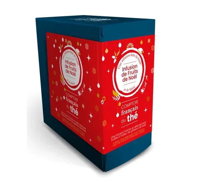 Christmas Fruit Infusion - 20 bags - COMPTOIR FRANÇAIS DU THÉ
