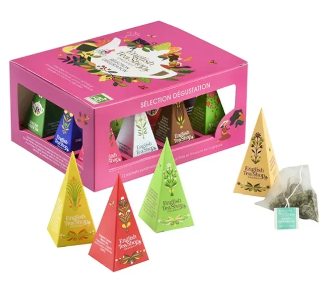 Classic Bio Collection Gift Set, 12 pyramid tea bags - English Tea Shop