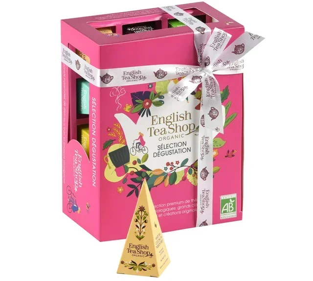 Classic Bio Collection Gift Set, 12 pyramid tea bags - English Tea Shop