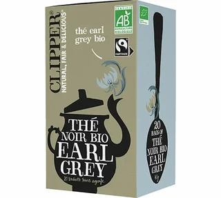 Clipper Earl Grey crni čaj - organski i fer trgovina - 20 kesica