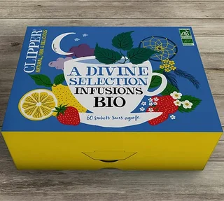 CLIPPER Økologisk Urte-te Utvalg - 60 poser