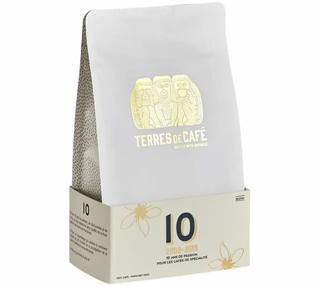 Coffee Beans Blend 10 - 250g - TERRES DE CAFÉ
