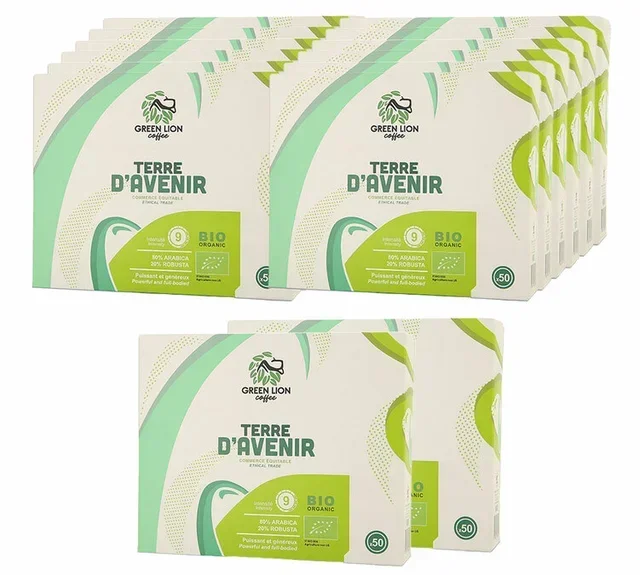 Yhteensopivat Nespresso* Pro -kapselit Tulevaisuuden Maa Reilu Kauppa – 600 ostettua + 100 ILMAISTA - GREEN LION COFFEE