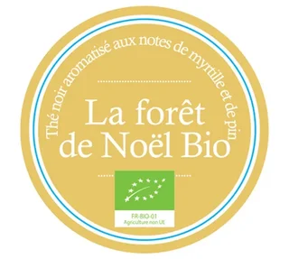 COMPTOIR FRANÇAIS DU THÉ Organic Black Tea Christmas Forest – 20 Bags