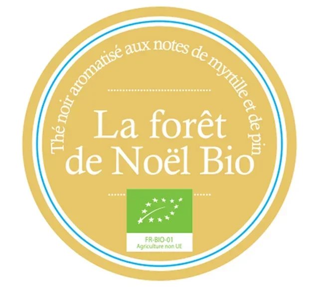Karácsonyi Erdő Bio Fekete Tea - 20 filter - COMPTOIR FRANÇAIS DU THÉ