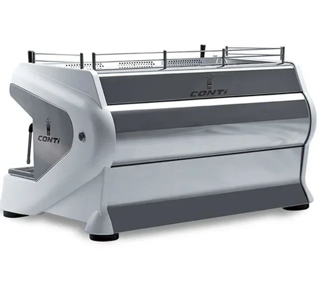 Conti Monte Carlo - Cafetera espresso profesional de 3 grupos