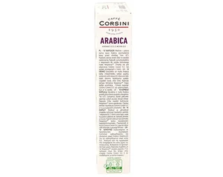 CORSINI Arabica Capsules x10 - Nespresso * Original Compatible