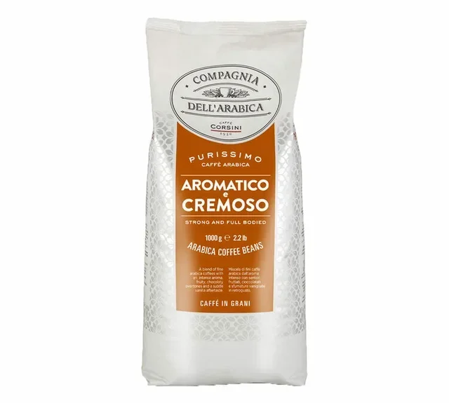 CORSINI Kávébab – 1kg Aromás Arabica Krémes Ízvilággal