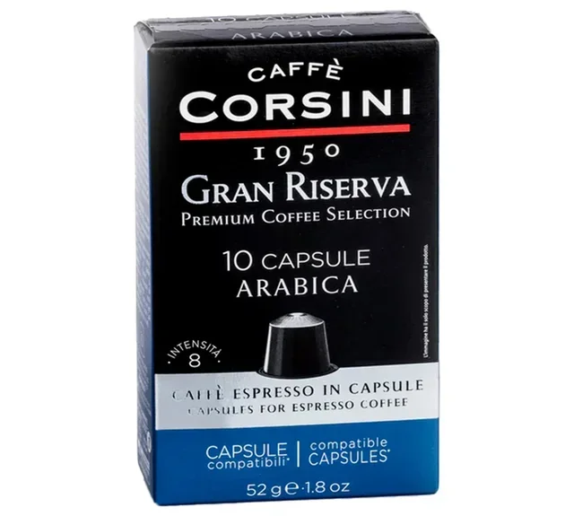 CORSINI Gran Riserva Arabica Kapseln (10er) - Nespresso* Original kompatibel