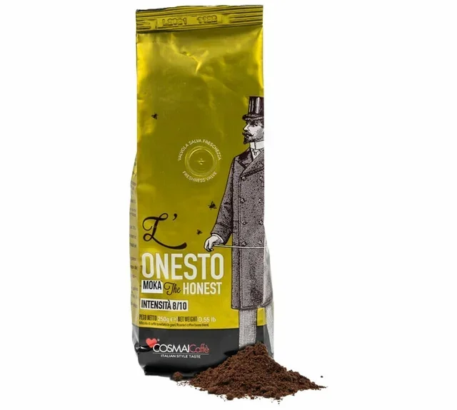 COSMAI The Honest Ground Coffee - 250g - Arabica/Robusta