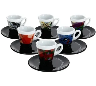 Tazas – ZICAFFE – tazas y platillos. El arte del espresso, 7 cl.