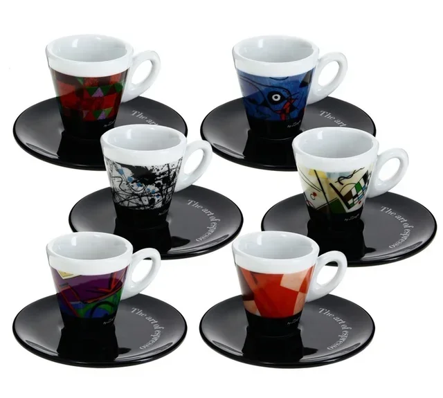 Tazas – ZICAFFE – tazas y platillos. El arte del espresso, 7 cl.