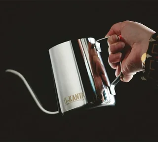 D-KANTA stainless steel gooseneck kettle 600 ml