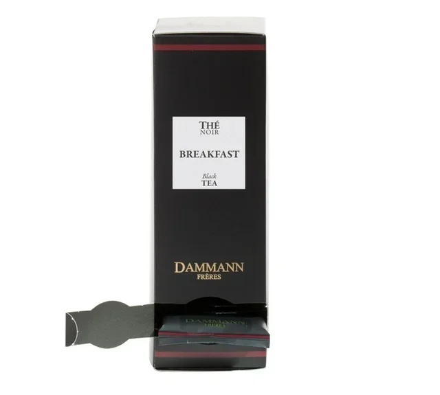 DAMMANN FRÈRES Black Breakfast Tea – 24 Cristal Sachets