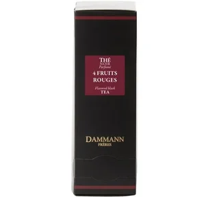Tè Nero 4 Frutti Rossi DAMMANN FRÈRES - 24 Sachet Cristallo Pro