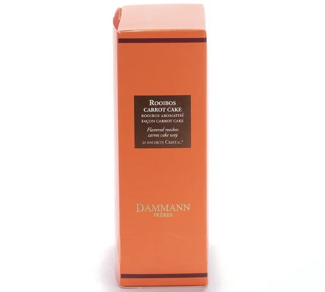 DAMMANN FRÈRES Rooibos Carrot Cake - 24 Tea Bags