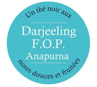 Darjeeling Black Tea FOP - Box of 20 Tea Bags - COMPTOIR FRANÇAIS DU THÉ