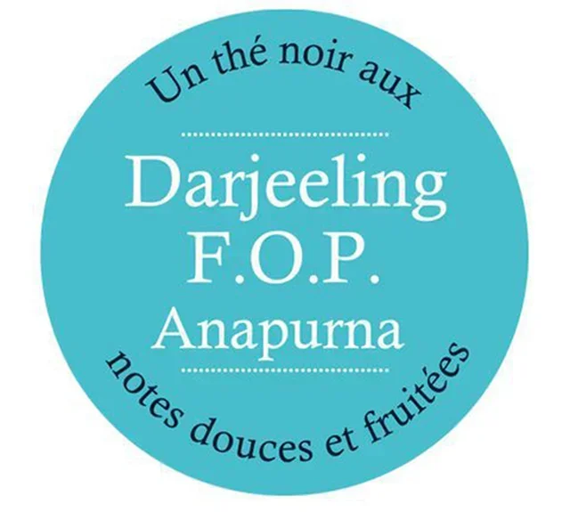 Darjeeling Black Tea FOP - Box of 20 Tea Bags - COMPTOIR FRANÇAIS DU THÉ