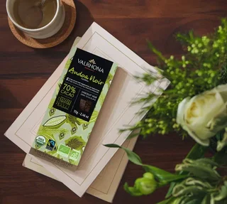 Mörk Choklad Andoa 70% Kakao Ekologisk &amp; Rättvisemärkt - 70 g - VALRHONA