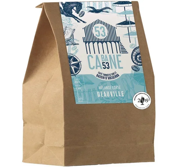 Deauville Whole Bean Coffee 250g - CABANE 53