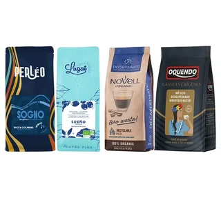 Decaf Coffee Beans Bundle 4 x 250g - Best-selling Selection Pack