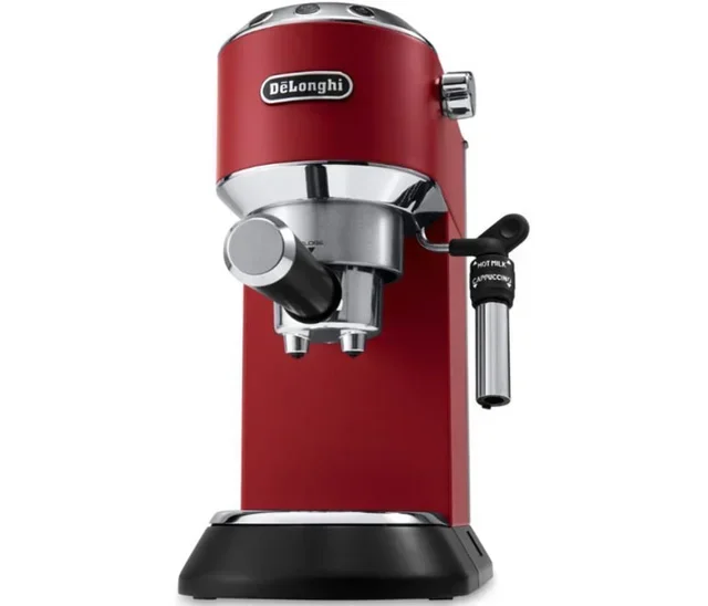 Dedica EC685.R Red Manual Espresso Machine - DELONGHI