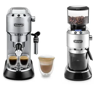 Set Barista DeLonghi ECKG6821.M: Macchina Espresso Dedica + Macinacaffè + Accessori
