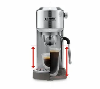 Macchina espresso DELONGHI Dedica Duo EC890.M Acciaio Inossidabile