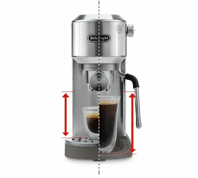 Macchina espresso DELONGHI Dedica Duo EC890.M Acciaio Inossidabile