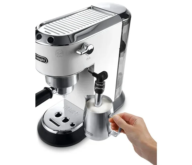 Macchina per espresso DELONGHI Dedica EC685.W, colore bianco