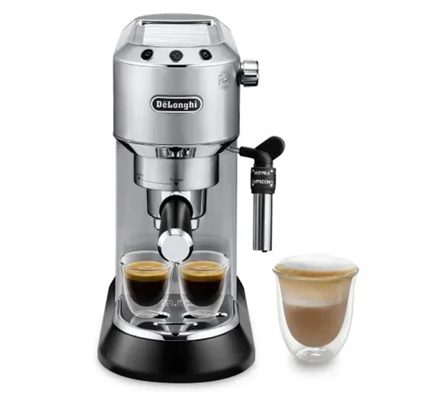 DELONGHI Dedica EC695.M Espresso Machine Brushed Stainless Steel