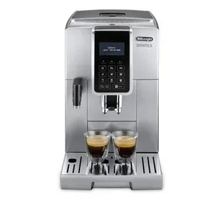 DELONGHI Dinamica ECAM 350.75.S Espressokeitin Jauhatusominaisuudella - Harmaa