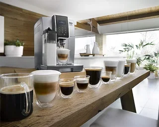 DeLonghi Dinamica FEB 3575.S Harmaa Automaattinen Espressokone