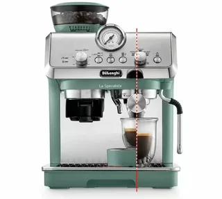 Macchina per Espresso DELONGHI EC9155.GR La Specialista Arte Green + Kit Barista