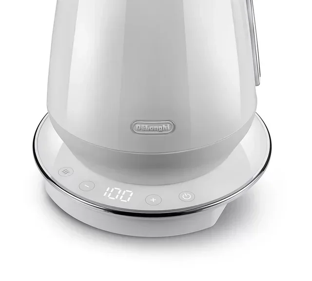 DeLonghi Eclettica KBY2011.W White Adjustable Temperature Kettle