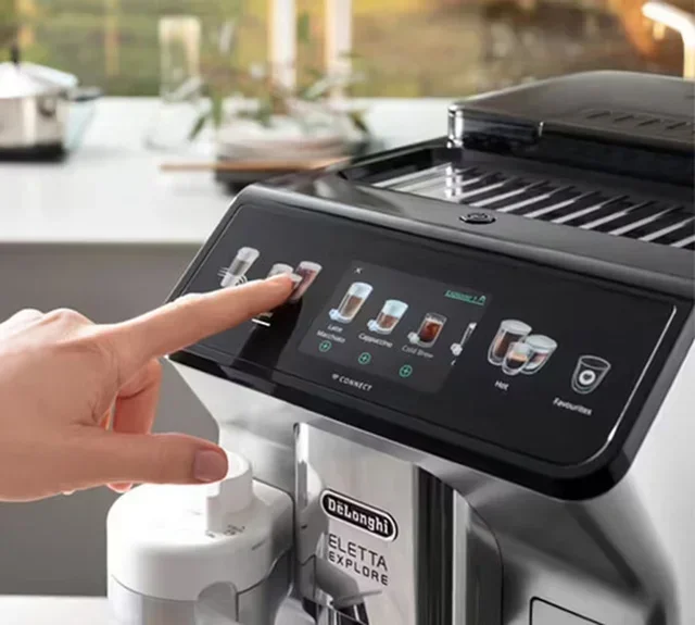 DeLonghi Eletta Explore 450.65.S Macchina Automatica Grigio + kit caffè e manutenzione 6 mesi