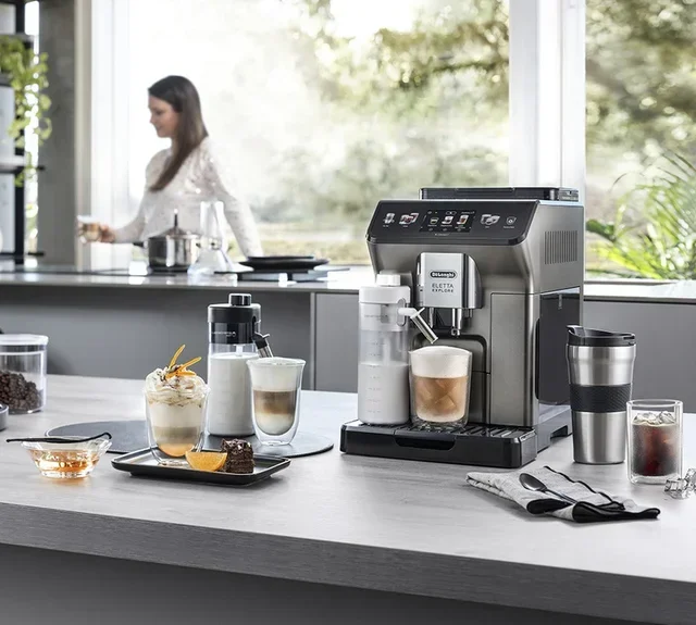 DELONGHI Eletta Explore 450.86.T und Mug To Go – Profi-Set