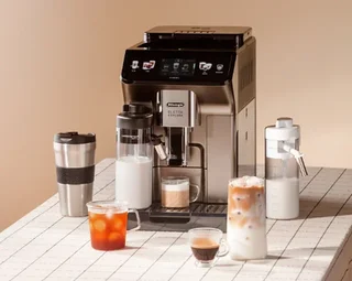 Macinacaffè espresso DELONGHI Eletta Explore 450.86.T Titanio con tazza portatile