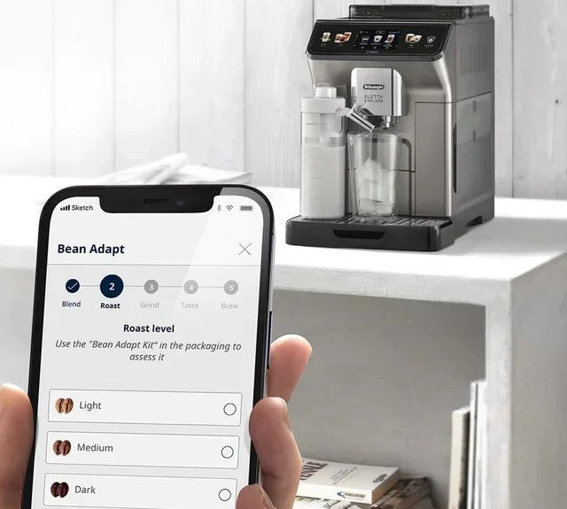 Macinacaffè espresso DELONGHI Eletta Explore 450.86.T Titanio con tazza portatile