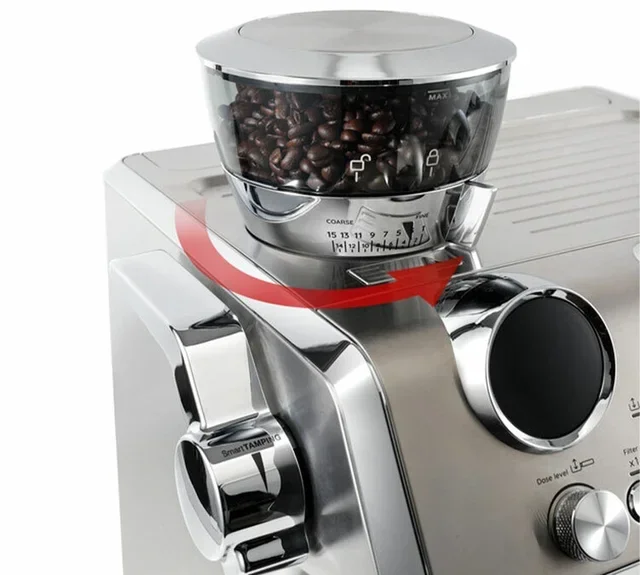 DeLonghi La Specialista Maestro EC9885.M espresso machine with integrated grinder, stainless steel